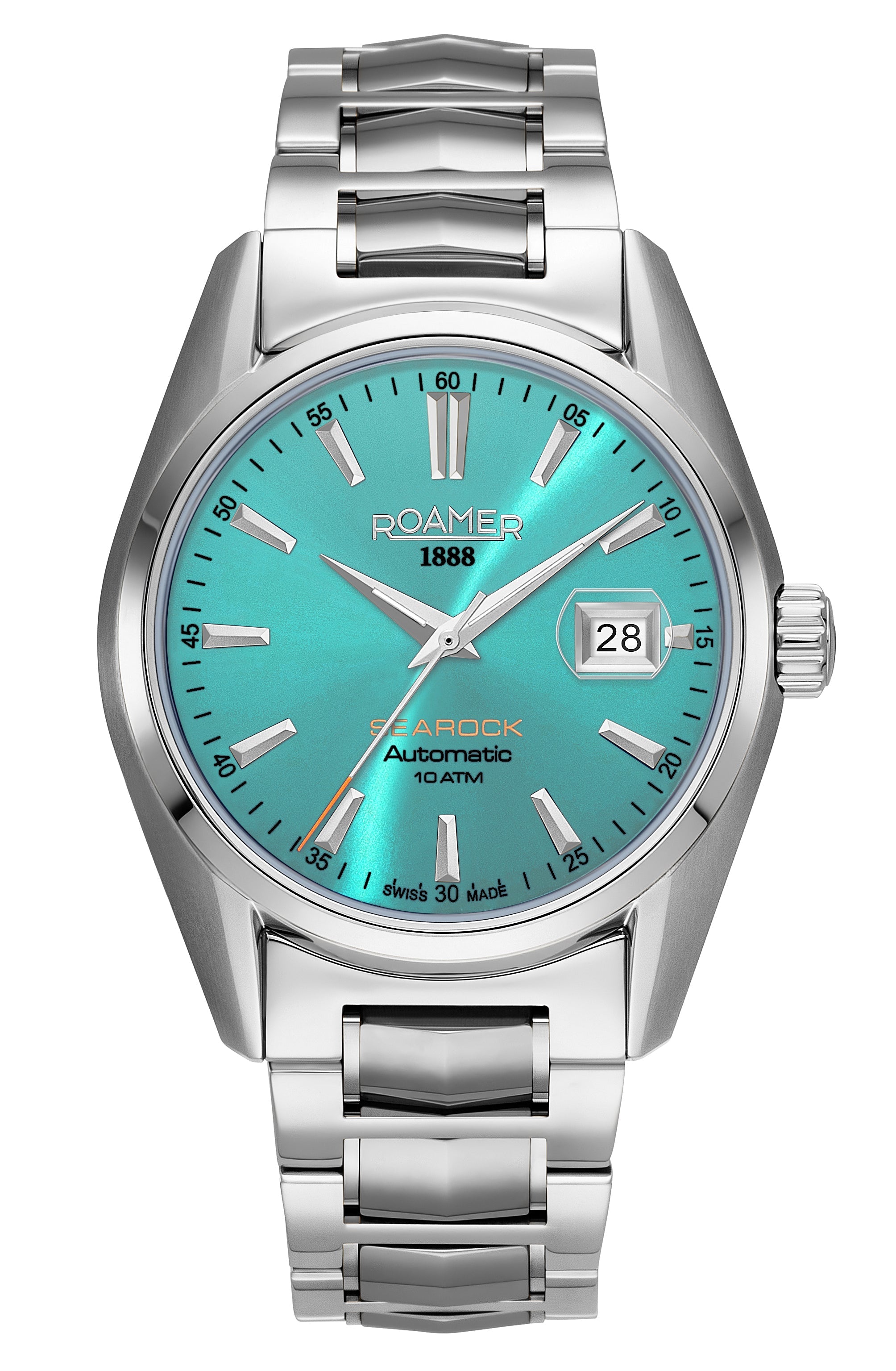 Roamer Men's Searock Automatic Stainless Steel Watch 210665 41 05 20