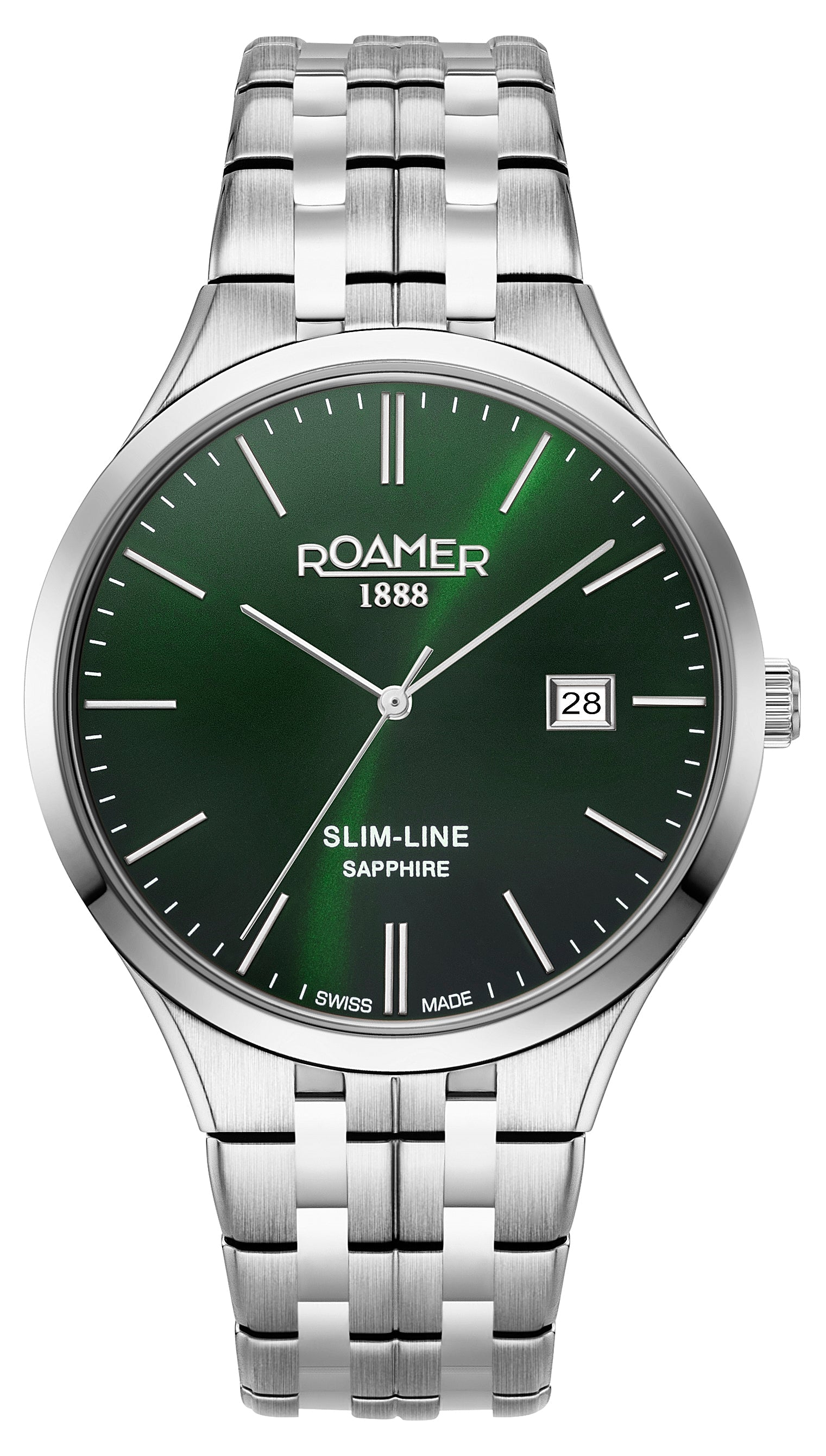 Roamer Men's Slim Line Quartz Watch 512833 41 75 20