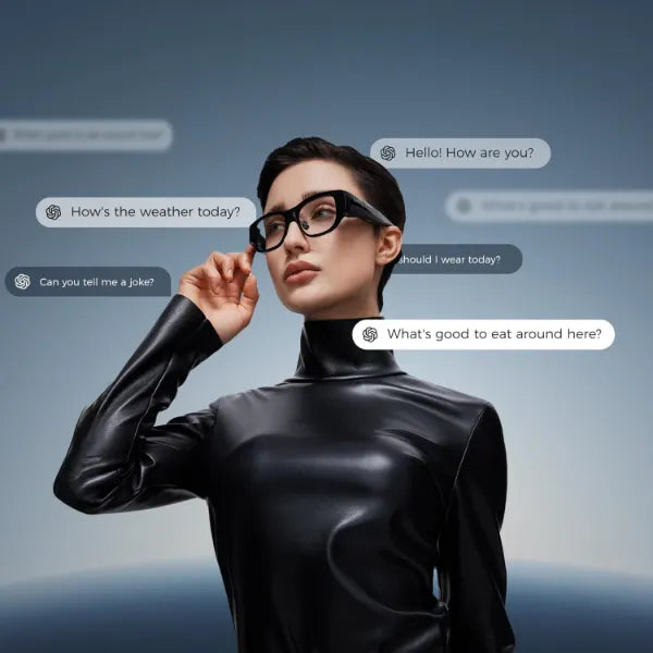 INMO Air3 AR Smart Glasses 1080P Micro-OLED, 36° FOV, 150" Virtual Screen, Standalone Android 14, AI-Powered, All-Day Wearable XR Glasses