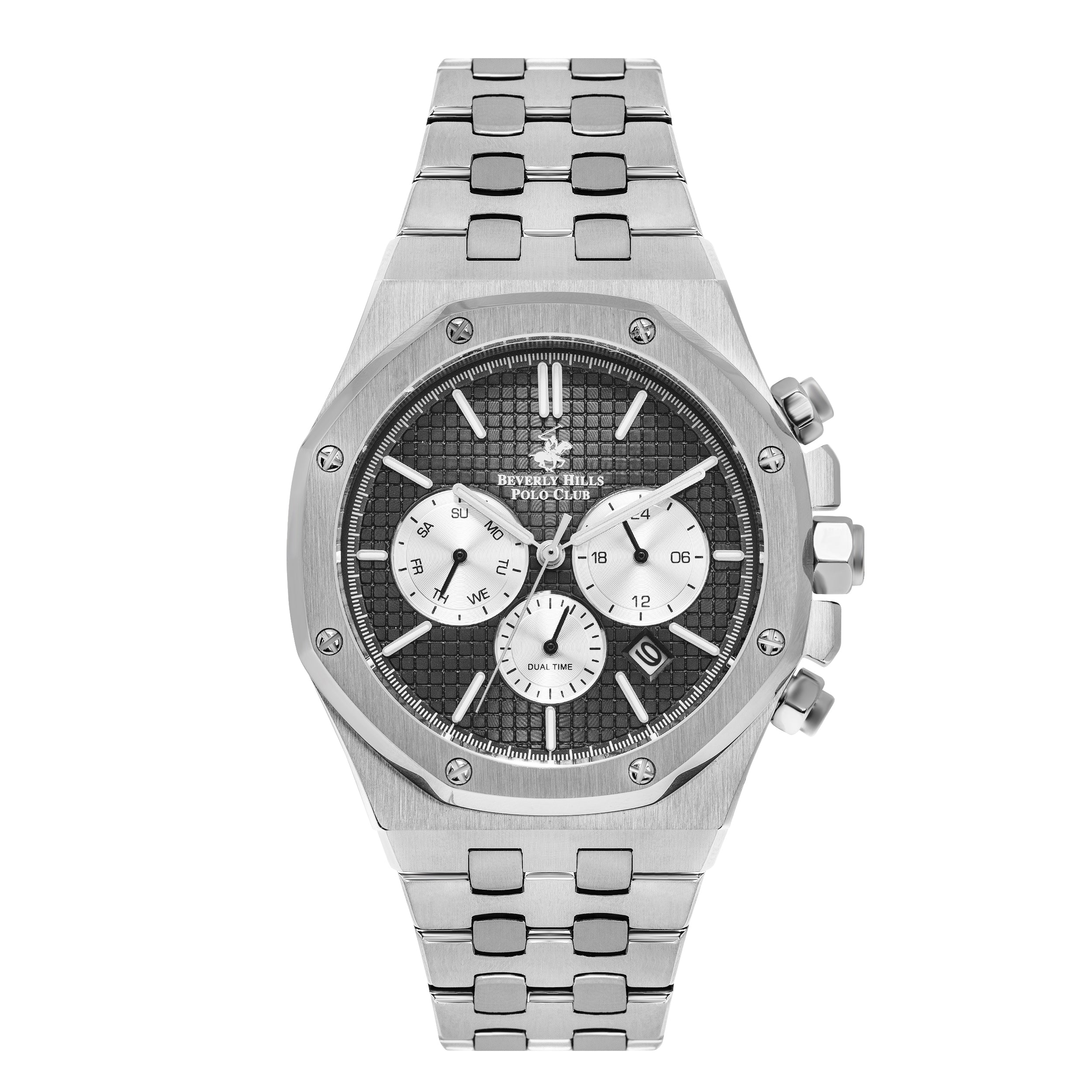 Polo Men's Stainless Steel Multifunction Watch BP3051X.350