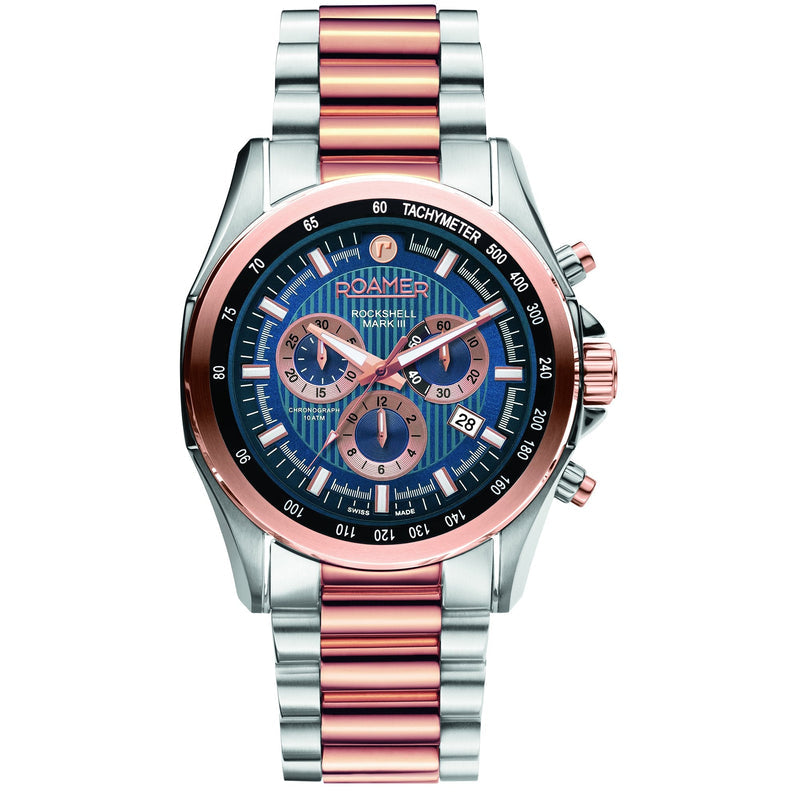 Roamer Men's Rockshell MARK III Chrono Watch 220837 49 45 20