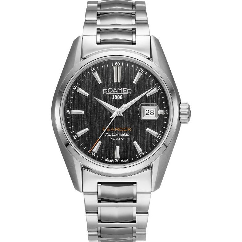 Roamer Men's Searock Black Automatic Watch 210665 41 55 20