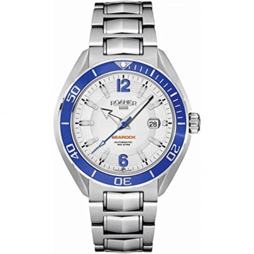 Roamer Men's Searock Pro Automatic Stainless Steel Watch 211633 41 14 20