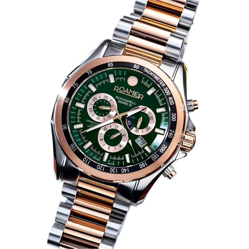 Roamer Men's Rockshell Chrono Chronograph Watch 220837 49 75 20