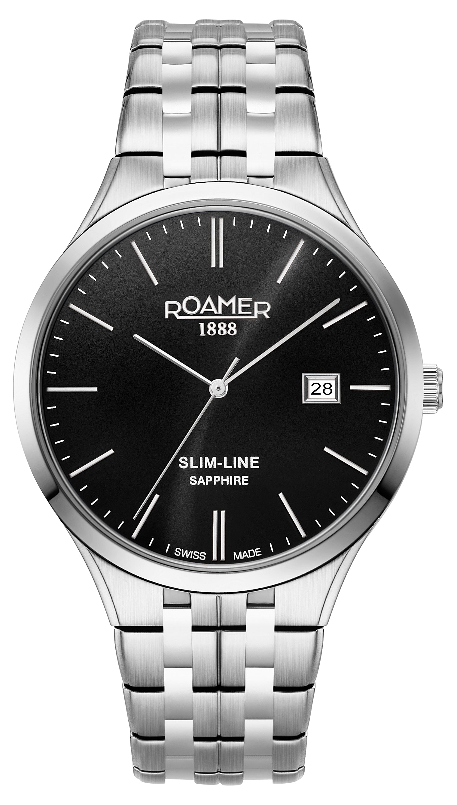 Roamer Men's Slim Line Quartz Watch 512833 41 55 20