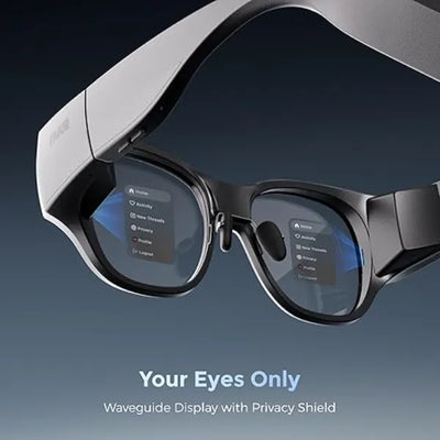 INMO Air3 AR Smart Glasses 1080P Micro-OLED, 36° FOV, 150" Virtual Screen, Standalone Android 14, AI-Powered, All-Day Wearable XR Glasses
