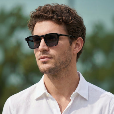 Kingsman Full Black Square Sunglasses