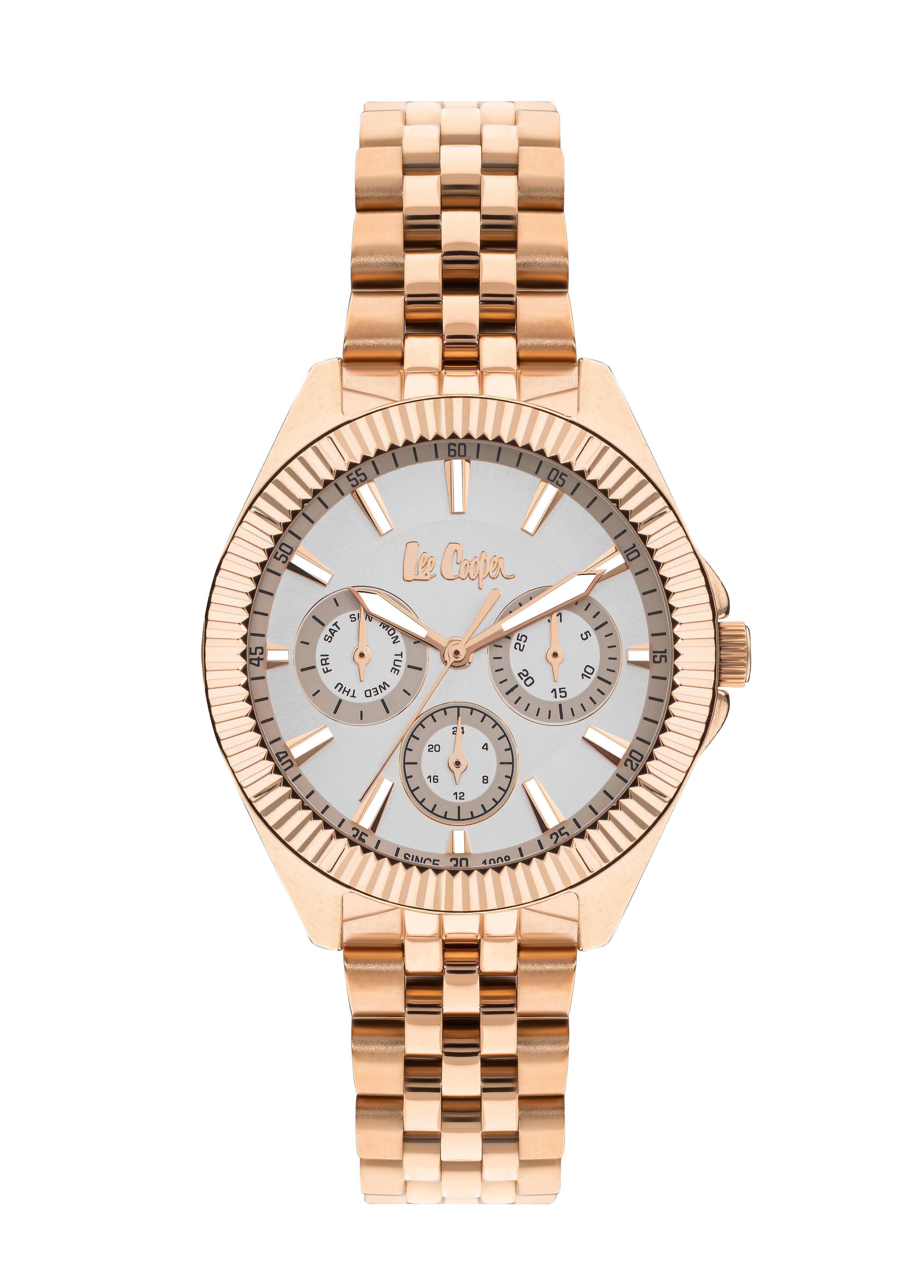 Lee Cooper Women's Super Metal Rose Gold Watch LC07837.430