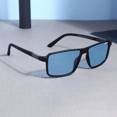 Moomin. Blue Polarized Rectangle Sunglasses