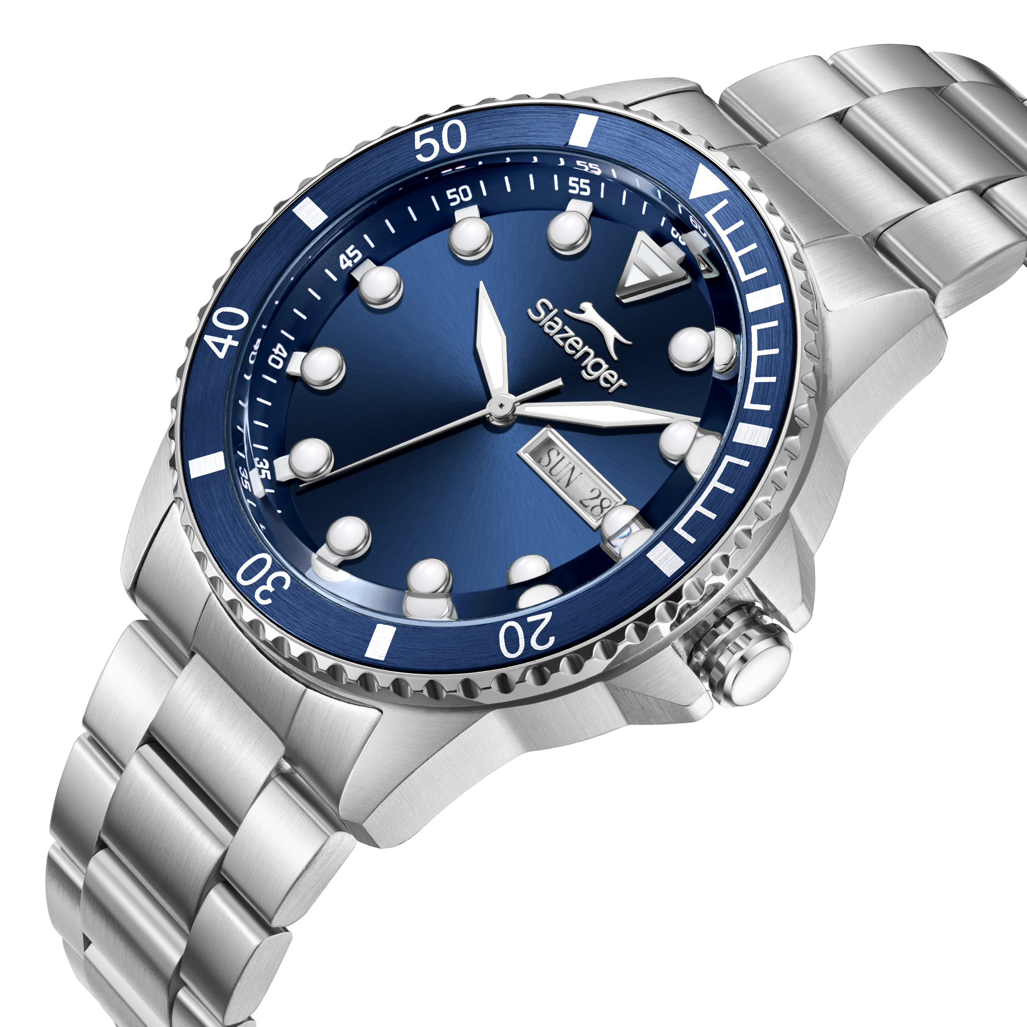 Slazenger Men's 2 Stainless Steel Watch SL.9.2544.2.01