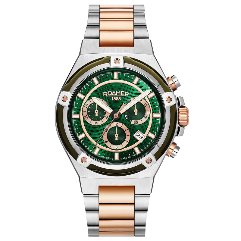Roamer Men's Tempo Master Two-Tone Watch 221837 49 75 20