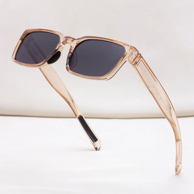 Sydney – Brown Black Rectangle Sunglasses | UV400 Polarized