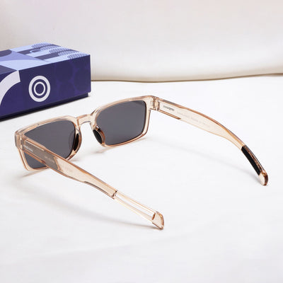 Sydney – Brown Black Rectangle Sunglasses | UV400 Polarized