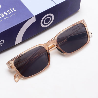 Sydney – Brown Black Rectangle Sunglasses | UV400 Polarized