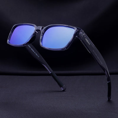 Sydney Edition – Gray Blue Rectangle Sunglasses | UV400 Polarized